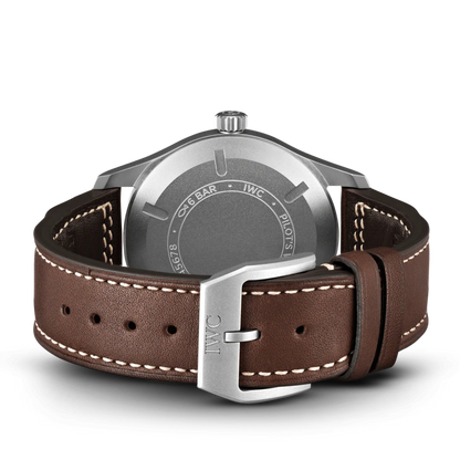 IWC Pilot Mark XVIII Heritage Black Dial Brown Leather 40mm