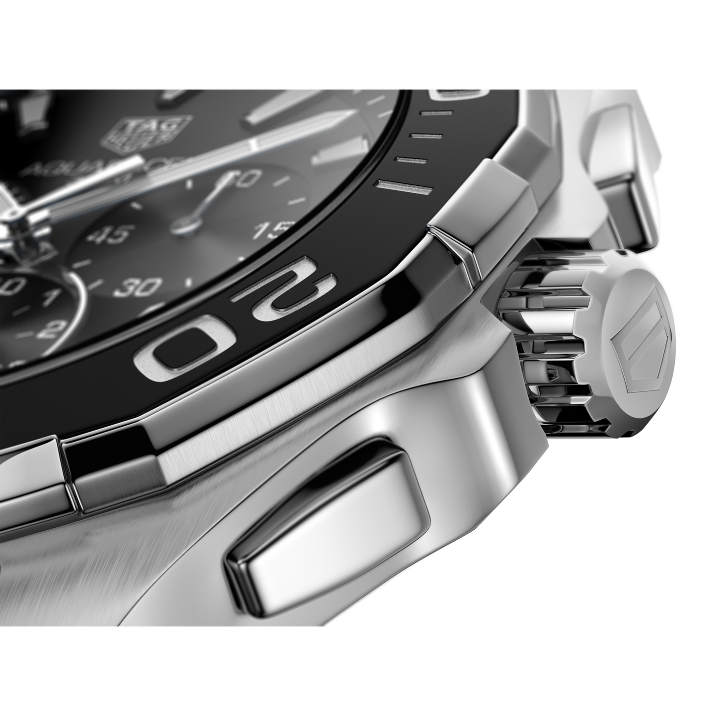 Tag Heuer Aquaracer Chronograph Black Dial 43mm Men's Watch