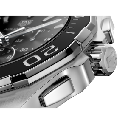 Tag Heuer Aquaracer Chronograph Black Dial 43mm Men's Watch