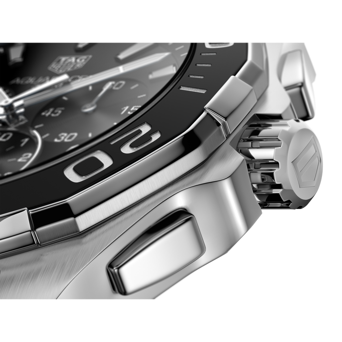 Tag Heuer Aquaracer Chronograph Black Dial 43mm Men's Watch