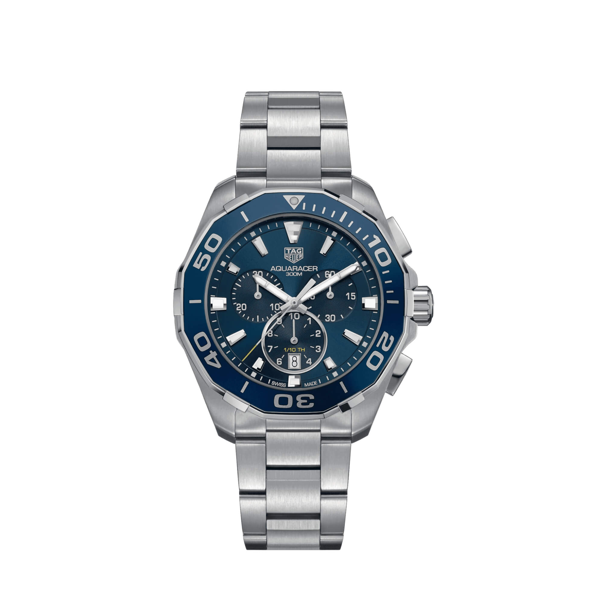 Tag heuer aquaracer chronograph blue sale