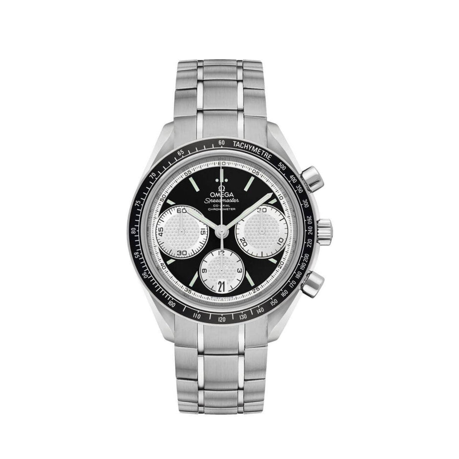 Omega Speedmaster Co‑Axial Chronometer Chronograph Black Dial Stainless Steel 40mm