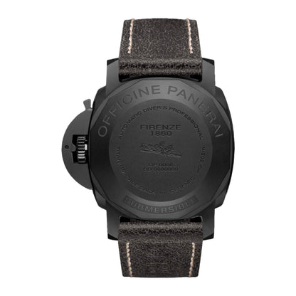 Panerai Luminor Submersible 1950 3 Days Black Dial Black Leather 47mm