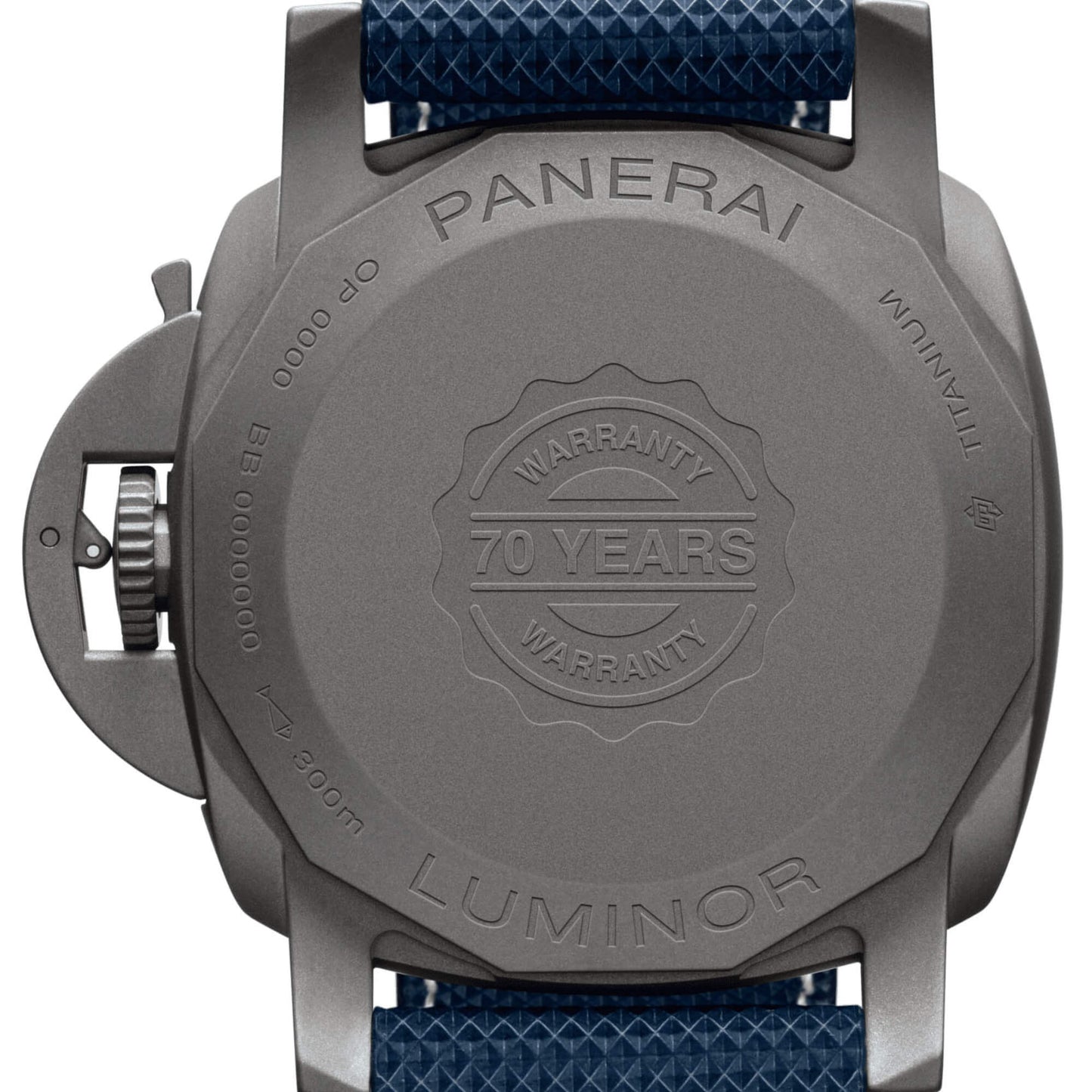 Panerai Luminor Marina Blue Dial Blue Fabric 44mm