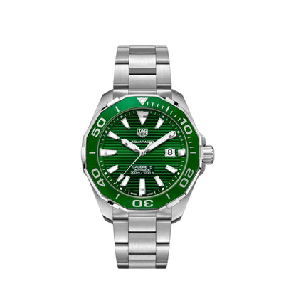 Tag Heuer Aquaracer Automatic Green Dial 43mm Watch