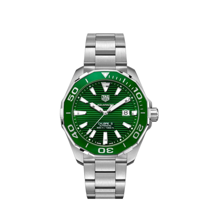 Tag Heuer Aquaracer Automatic Green Dial 43mm Watch