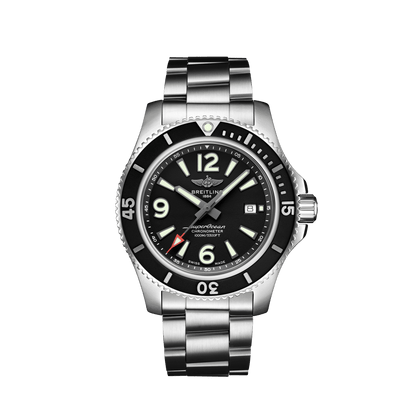 Breitling Superocean Automatic Black Dial Stainless Steel 44mm