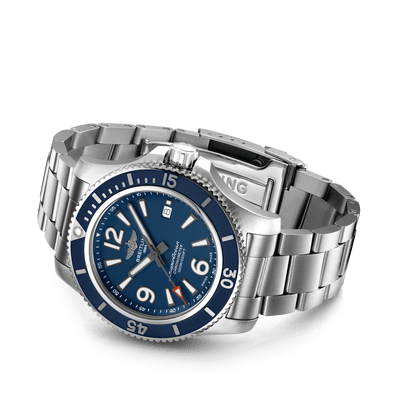 Breitling Superocean Automatic Blue Dial Stainless Steel 44mm