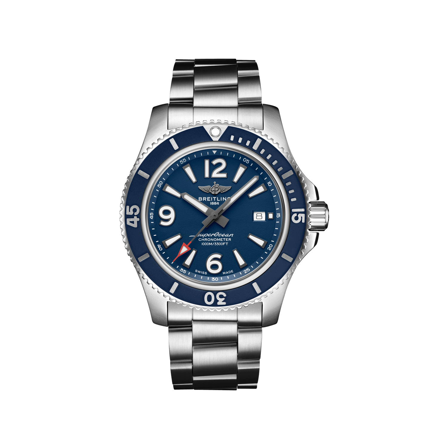 Breitling Superocean Automatic Blue Dial Stainless Steel 44mm