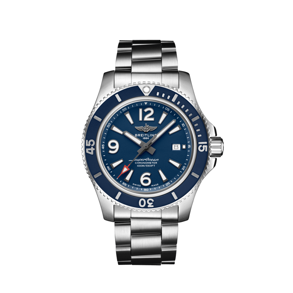 Breitling Superocean Automatic Blue Dial Stainless Steel 44mm