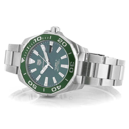 Tag Heuer Aquaracer Automatic Green Dial 43mm Watch