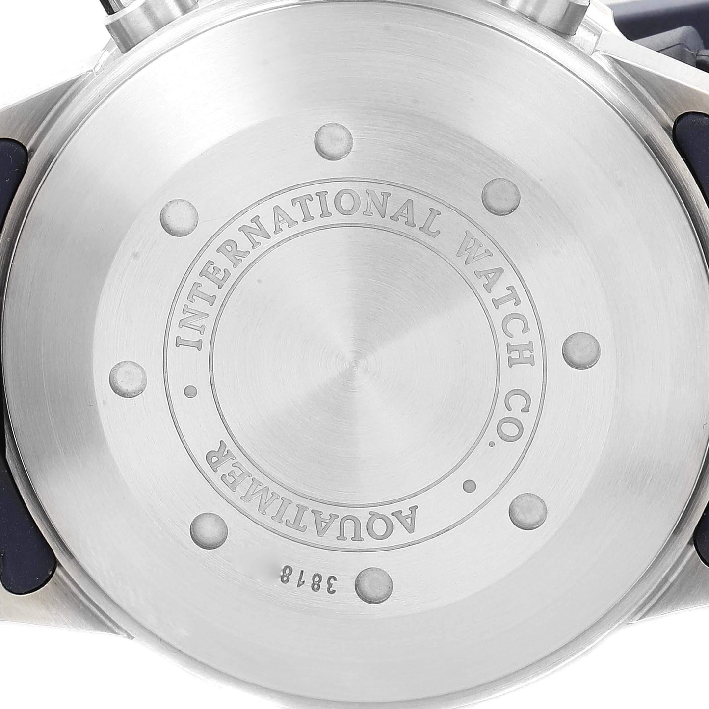 IWC Aquatimer Chronograph Blue Dial Blue Rubber 44mm