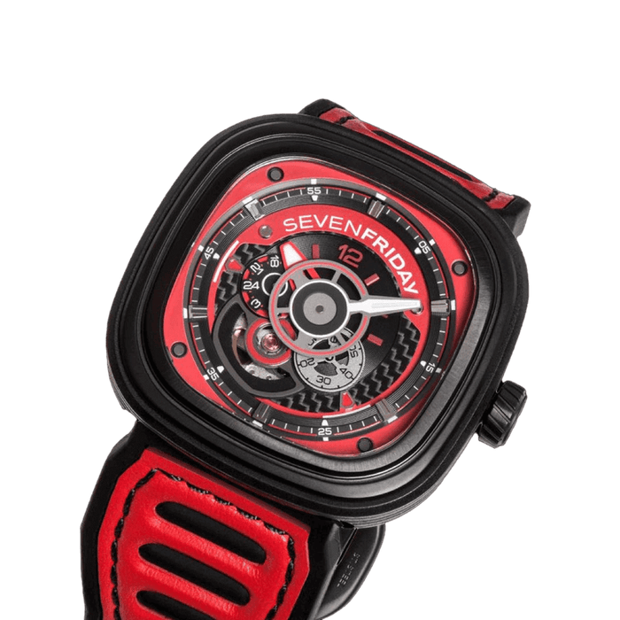 SEVENFRIDAY P3B/06 "Racing Team Red" 47mm