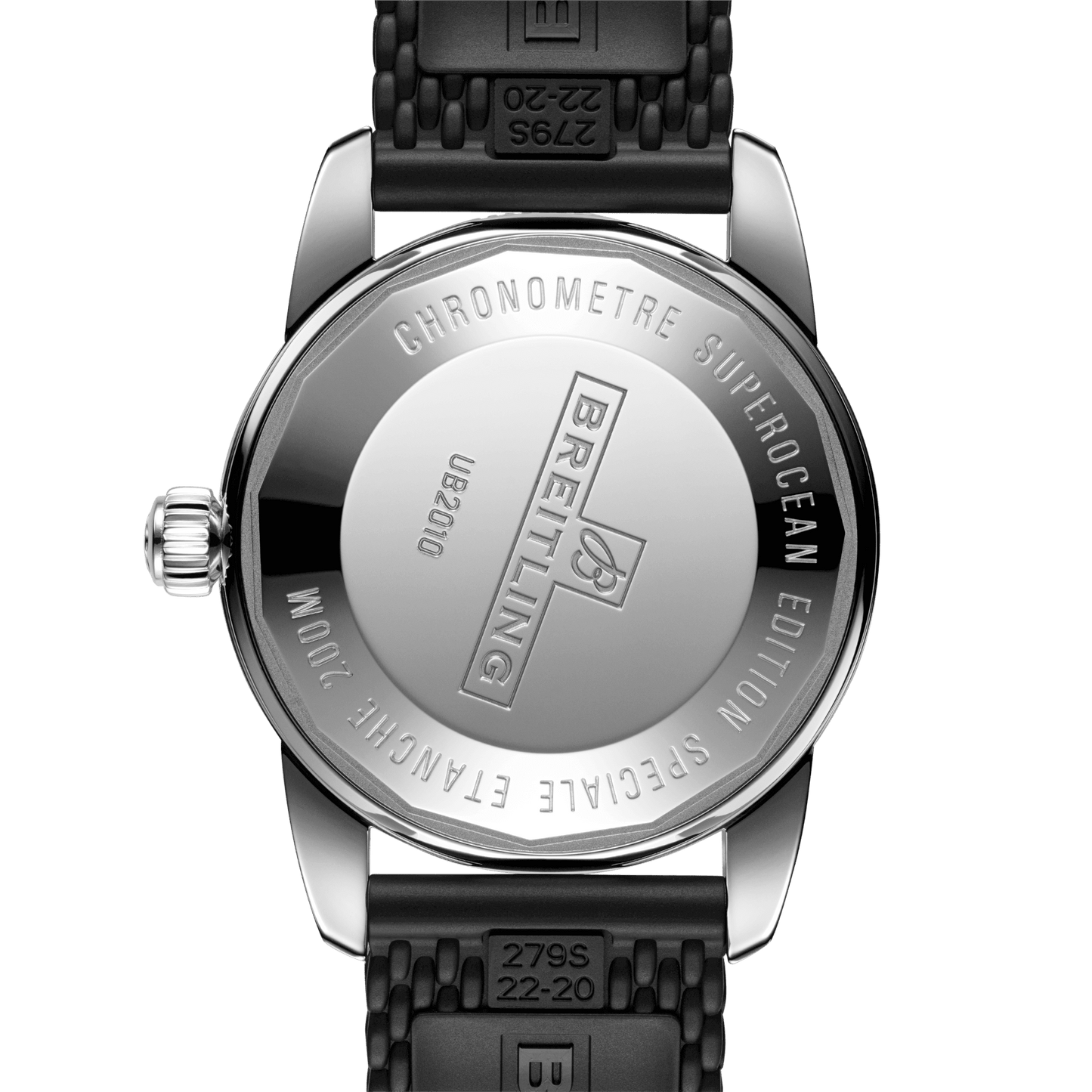 Breitling Superocean Heritage B20 Automatic Black Dial Black Rubber 42mm