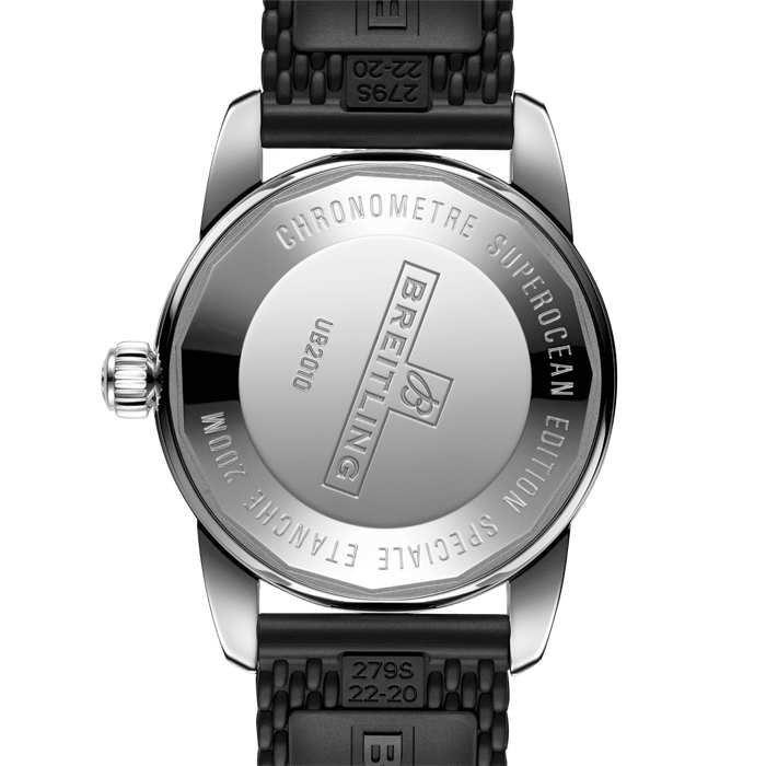 Breitling Superocean Heritage B20 Automatic Black Dial Black Rubber 42mm