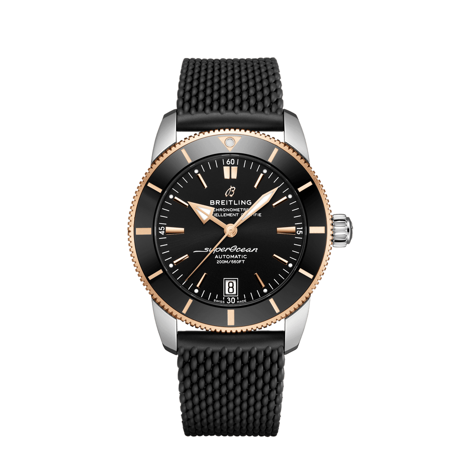 Breitling Superocean Heritage B20 Automatic Black Dial Black Rubber 42mm