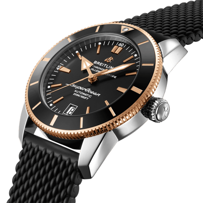 Breitling Superocean Heritage B20 Automatic Black Dial Black Rubber 42mm